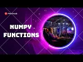 numpy visualization Data Visualization Part 2
