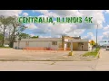 Crime Ridden and Poverty Stricken Centralia Illinois 4K