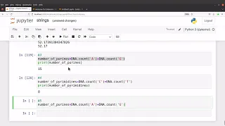 Python for Bioinformatics-sequence analysis exercise