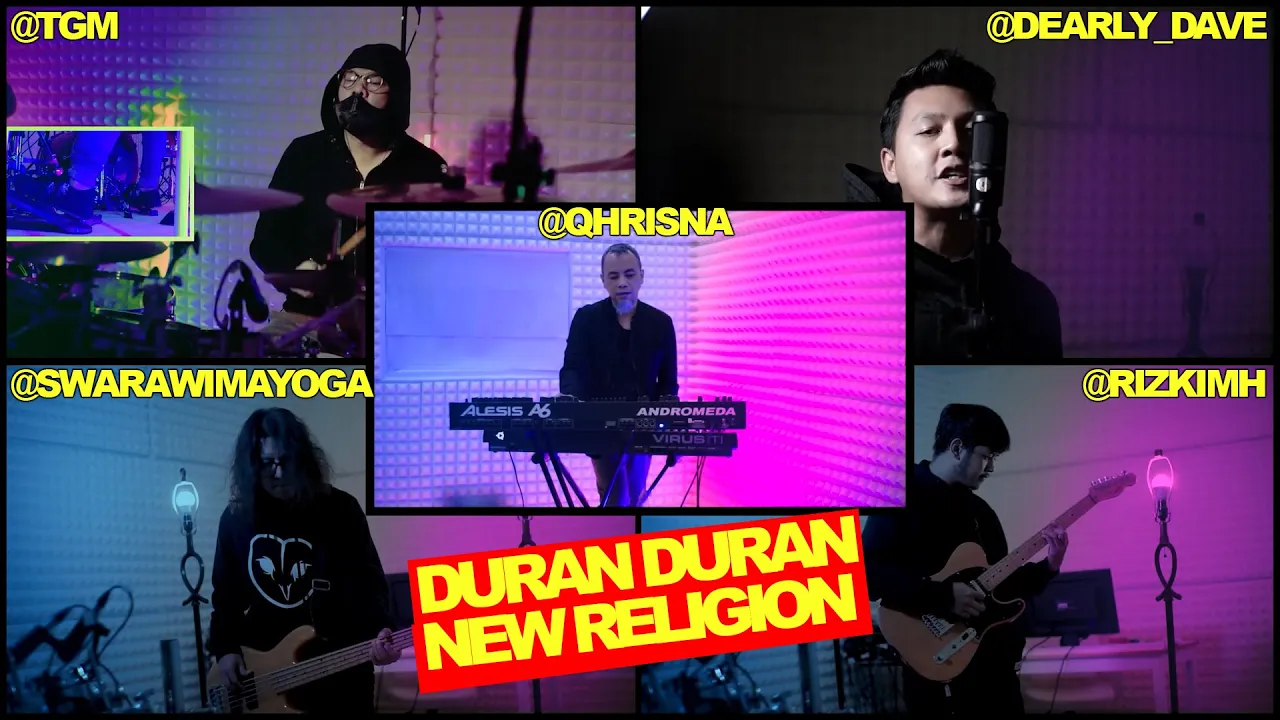 Duran Duran - New Religion | Jamming Session w/ TGM, Dearly Idol, Wima J-Rocks, Qhrisna & Rizkimh Duran Duran - New Religion | Jamming Session w/ TGM, Dearly Idol, Wima J-Rocks, Qhrisna & Rizkimh