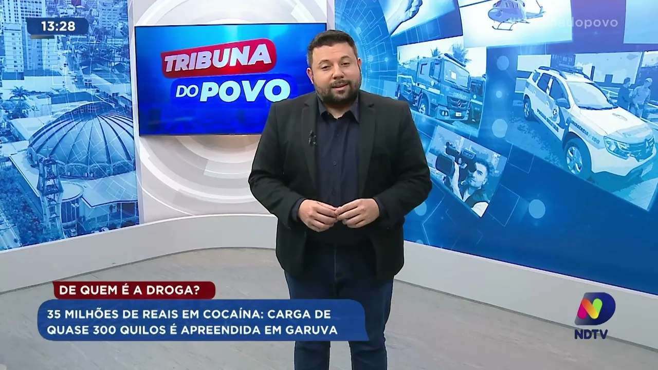 De quem é a droga? 35 milhões de reais em cocaína: carga de quase 300 quilos é apreendida em Garuva