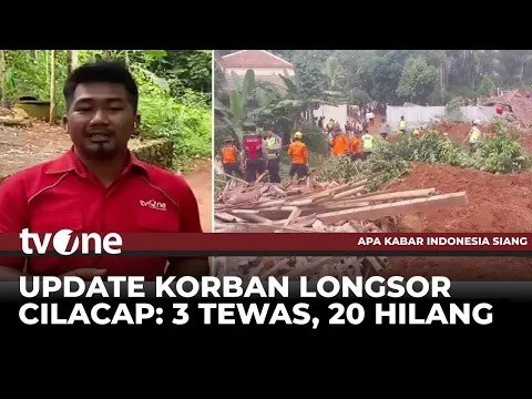 5 Regu Tim SAR Cari Puluhan Korban Longsor Cilacap yang Hilang