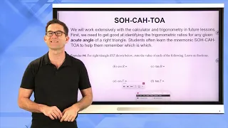 N-Gen Math Geometry Unit 8 Lesson 2 The Trigonometric Ratios