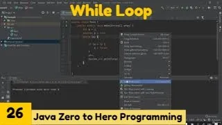 While loop Java 2021Complete Java Master Class Zero to Hero Programming Udemy Course