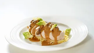 Chicken Breast with Morel Sauce – Bruno Albouze