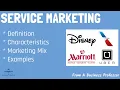 What is Service Marketing From A Business Professor