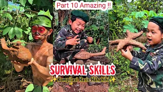 Video kompilasi Survival skills Haris Hahahihi original part 10 bulan mei #survival #ideas #camping