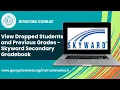 View Dropped Students and Previous Grades Skyward Secondary Gradebook