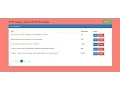 CRUD in php using AJAX