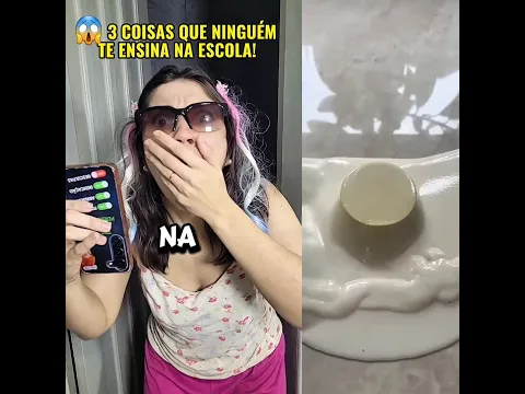 😱 3 COISAS QUE NINGUÉM TE ENSINA NA ESCOLA!