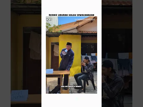 Resiko liburan kalau diwacanakan