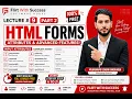 HTML Full Course in Lecture 9 Part 2 HTML Form Attributes Tags HTML For Beginners