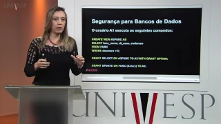Bancos de Dados  - Aula 21 - Aspectos de Segurança para  Bancos de Dados