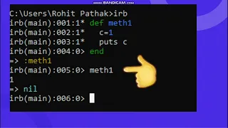 types of variables in ruby local variables ruby tutorial by Rohit Pathak