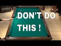 TEN REASONS YOU MISS EASY SHOTS AT POOL - Things NOT to do on ANY shot 8 Ball POOL LESSONS