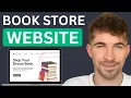 How to Make a Book Store Website 2025 Step by Step for Beginners