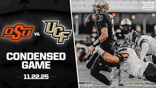 Oklahoma State vs UCF Condensed Game 2025 Big 12 Football