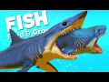 Download Lagu *NEW* KILLER MAKO SHARK vs PREHISTORIC MEGALODON! | Feed and Grow Fish