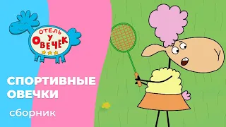 Отель у овечек | Сборник спортивных овечек | Мультфильмы для детей