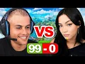 Cinna vs Stable Ronaldo 99-0 Fortnite Wager!