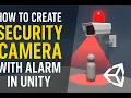 How to Create Security Camera with Alarm in Unity No Code – Playmaker