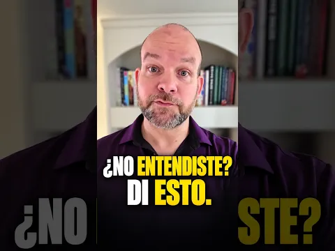Deja de decir 'I don't understand' #ingles #tips #aprenderingles