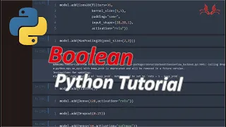 Python Tutorial 16 for Beginners Boolean Lativa19
