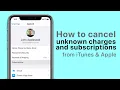 Seeing unknown charges from Apple or iTunes How to cancel rogue iTunes charges