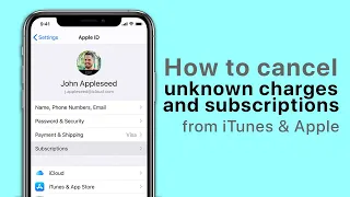 Seeing unknown charges from Apple or iTunes How to cancel rogue iTunes charges