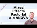 Get R Done R Stats Tutorials Mixed Effects Factorial 2x2 ANOVA