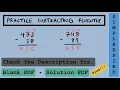 Practice Subtracting Fluency 32 Practice Problems