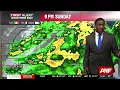 First Alert Forecast Nice weather before weekend storms