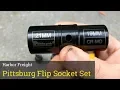 The Pittsburgh in Drive Impact Flip Socket Set Lug Nuts Harbor Freight 62491