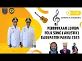 Lagu Lomba Folk Song ( Akustik) Kabupaten Paniai