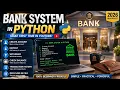 I Built a COMPLETE Bank System in Python You Won t Believe How Easy