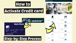 Activate EBT Credit Card online Tutorial Ebtedge Credit Card Registration and Login