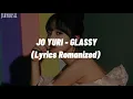 Download Lagu JO YURI(조유리) - Glassy/Easy lyrics romanized