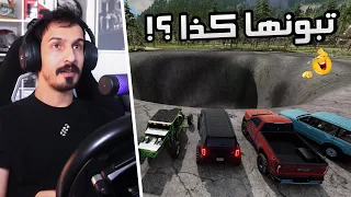 محاكي الحوادث BeamNG DRIVE المشكلة مو بالفرة معاكم المشكلة في الشارع 