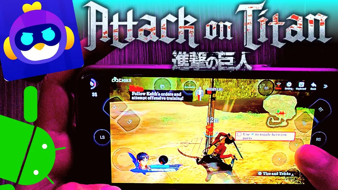 Attack On Titan - Android Gameplay - Chikii Cloud Gaming - Attack On Titan Mobile 2022