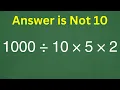 Can You Solve This Before I Reveal the Answer