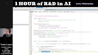 Creating a Gephi plugin - collecting textual attributes from the nodes
