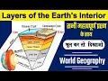World Geography Earth s Interior Crust Mantle Core layers of the earth Discontinuities