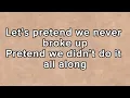 Pretend by Colbie Caillat (Lyrics)