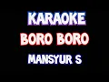 Download Lagu Karaoke boro  boro  mansyur s dangdut original musik