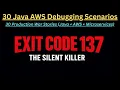 30 AWS Java Debugging Scenarios AWS Microservices OOM Performance Optimization Interview Prep