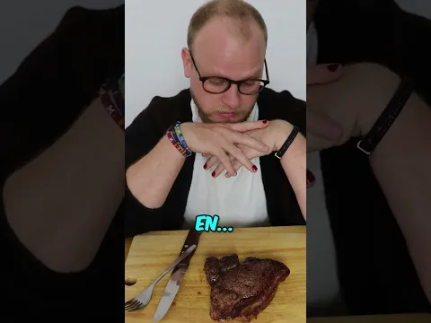 Ce végétarien goûte de la viande pour la première fois !
