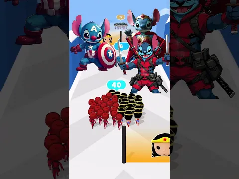 Special Hero Run Fails  - Stitchverse? part 3 #shorts
