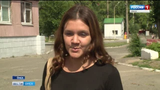 В Омске появились новые рисунки на  стенах домов и зданий