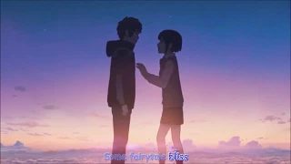 Download [AMV] Something Just Like This - The chainsmokers \u0026 Coldplay ~Kimi no wa~  (Lyric+Kara)) MP3