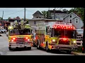 Montgomery County Apparatus at the Building Fire on 3rd Avenue in Collegeville - May 24 2026